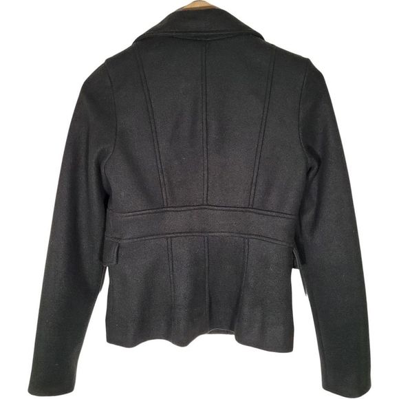 Amelia by BeCool Super Soft, Felt Like Black Blazer Size Small - Picture 2 of 7